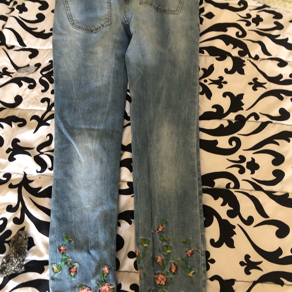 Flowery Jeans